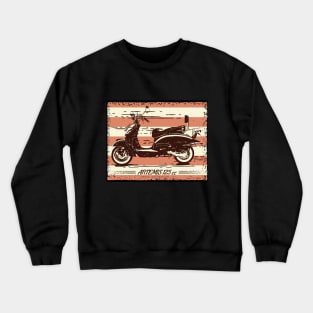 Retro Vintage Scooter #2 Crewneck Sweatshirt